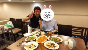 タイ料理を食べながらお見合いの打ち合わせ