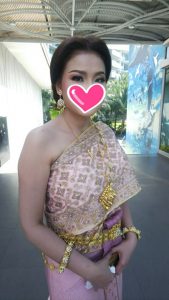 タイ女性Pちゃん　結婚式