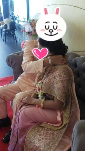 タイ女性Pちゃん結婚式がスタート