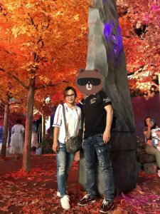 広島県60代様　タイ人女性Ｊちゃんと紅葉？