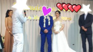 タイ東北で国際結婚　友人のスピーチ