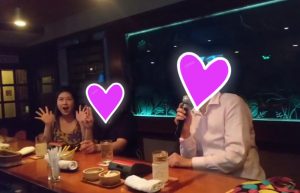 お見合い、婚約後みんなでお食事